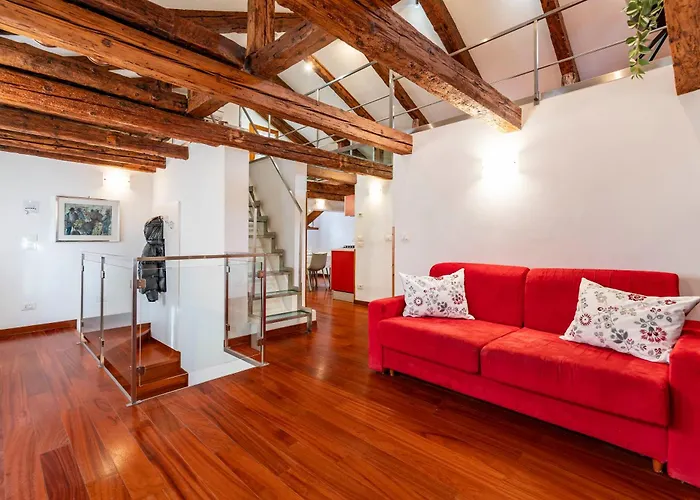 Glass House - Loft 2 Minutes To Rialto Bridge & View